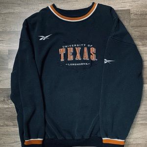 Vintage Texas Longhorns Reebok Sweatshirt XXL